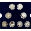 United Nations Decade For Women Program Silver Proof Set Of 24 Coins